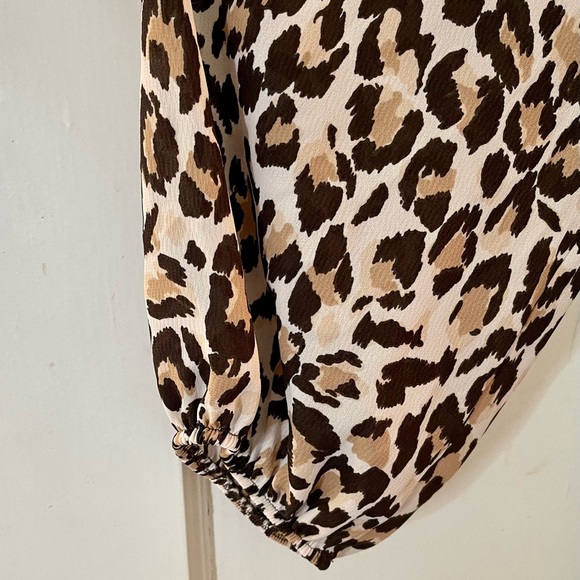 NWT Banana Republic Leopard Print Maxi Dress - S 593525 - Size Medium - Picture 9 of 10